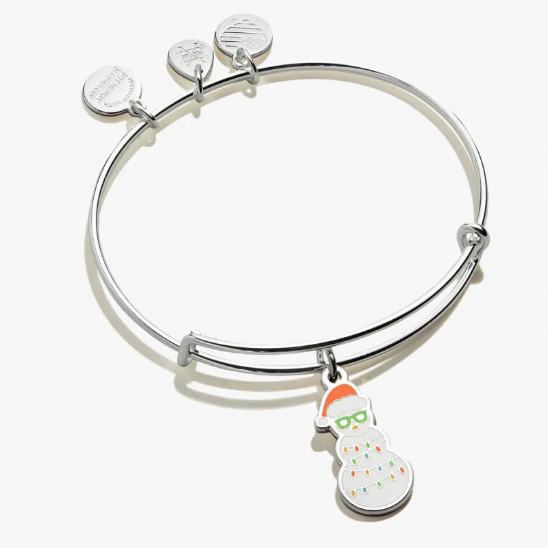 Holiday Snowman Charm Bangle sold by Alex and Ani