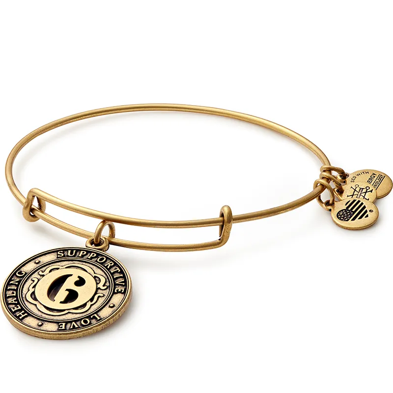 Number 6 Charm Bangle Bracelet | Healing, Supportive, and Love sold by Alex and Ani product image thumbnail 2