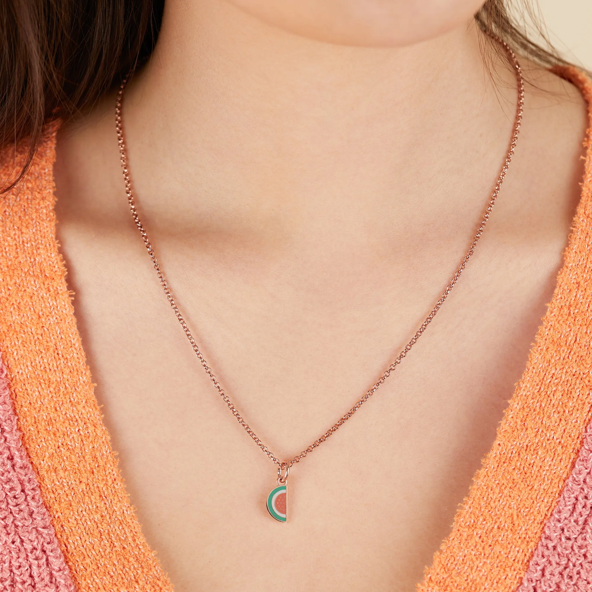 Watermelon Charm Necklace sold by Alex and Ani product image thumbnail 3