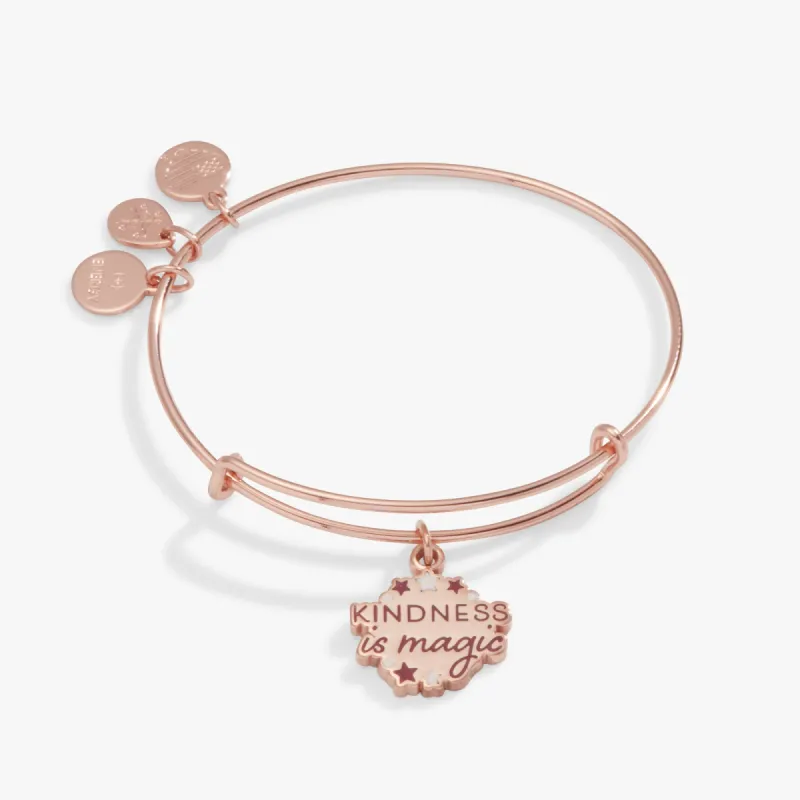 'Kindness is Magic' Charm Bangle Bracelet sold by Alex and Ani