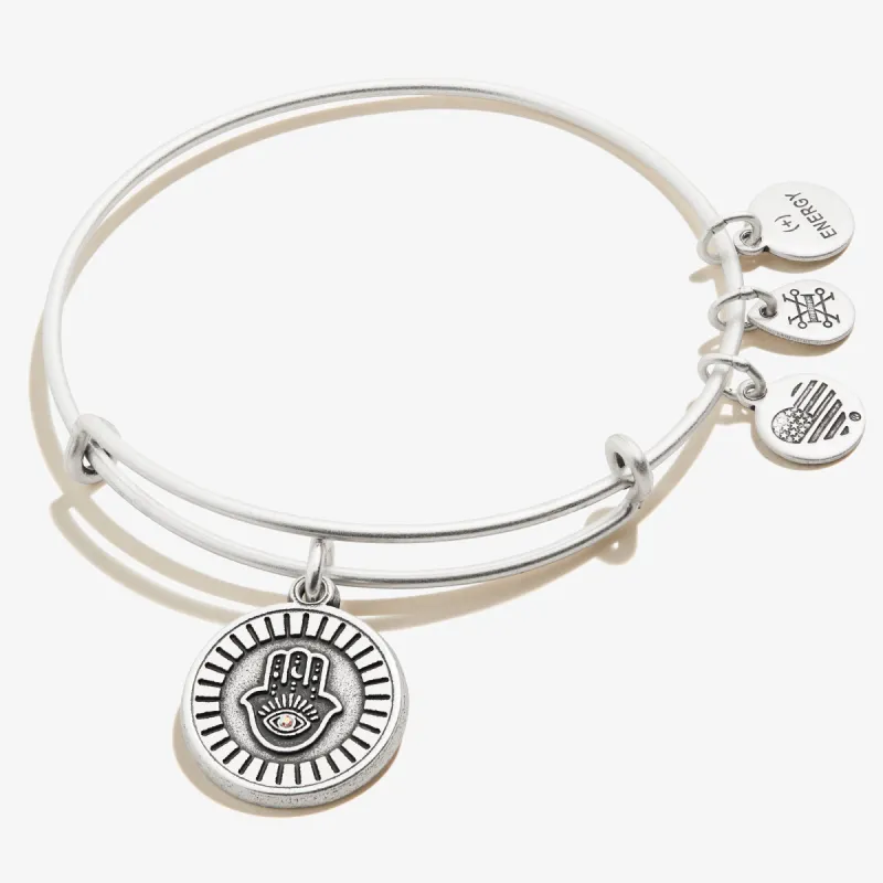 Hamsa Embossed Charm Bangle sold by Alex and Ani