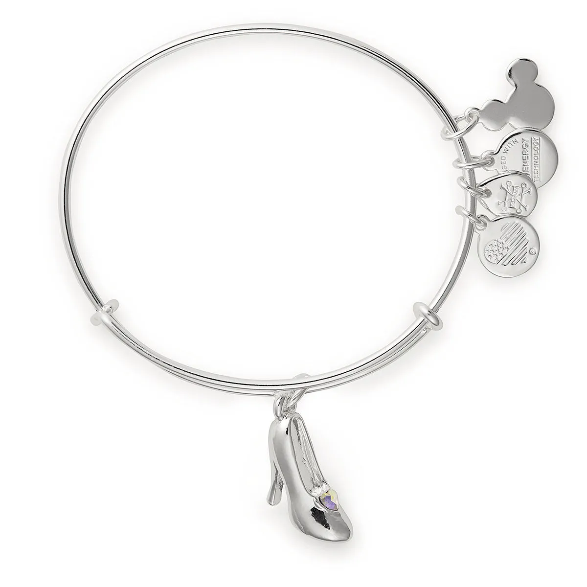 Disney® Cinderella Glass Slipper Charm Bangle sold by Alex and Ani product image thumbnail 2