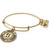 Number 9 Charm Bangle Bracelet | Wordly, Kind, and Noble sold by Alex and Ani