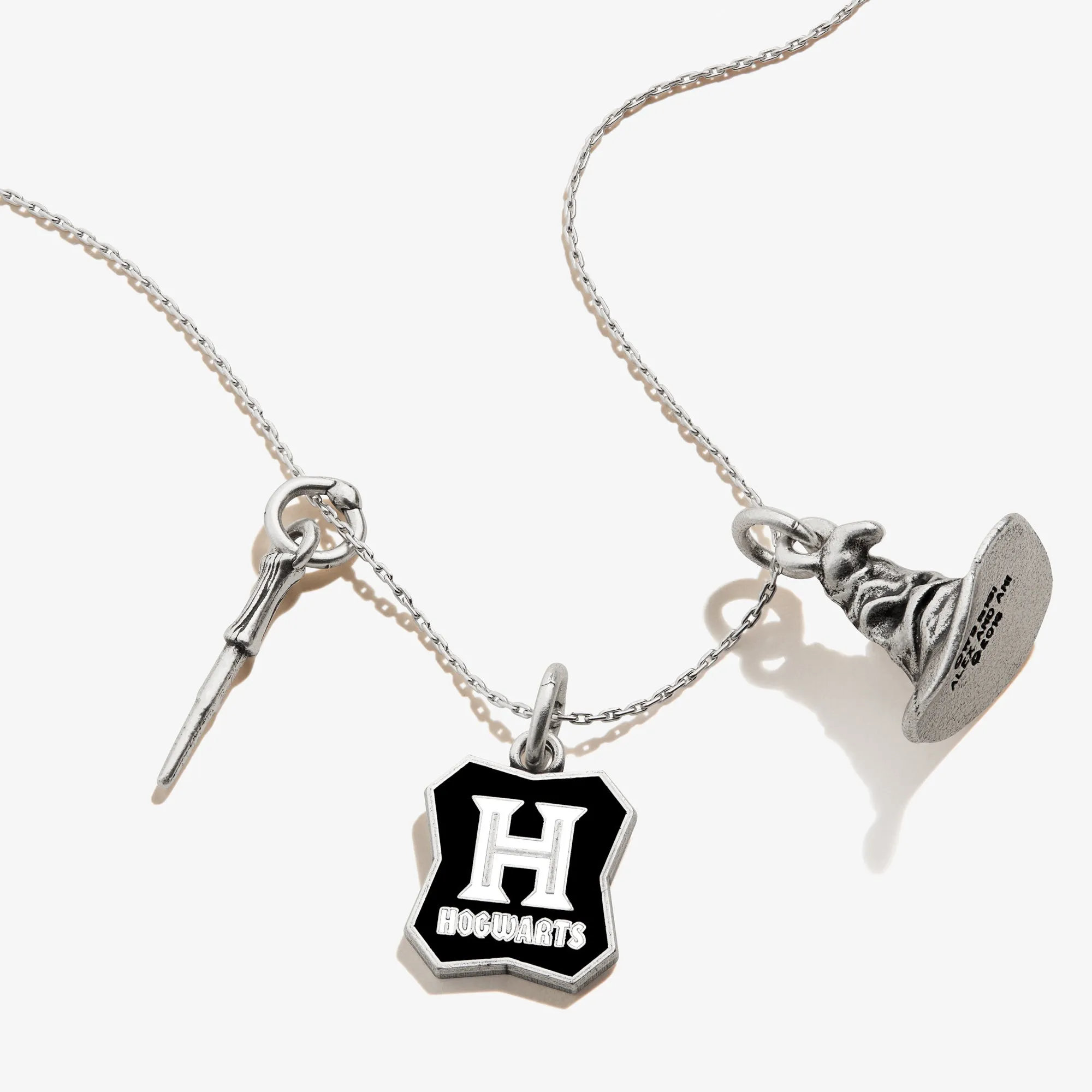 Harry Potter™ 'Hogwarts'™ Trio Charm Necklace sold by Alex and Ani
