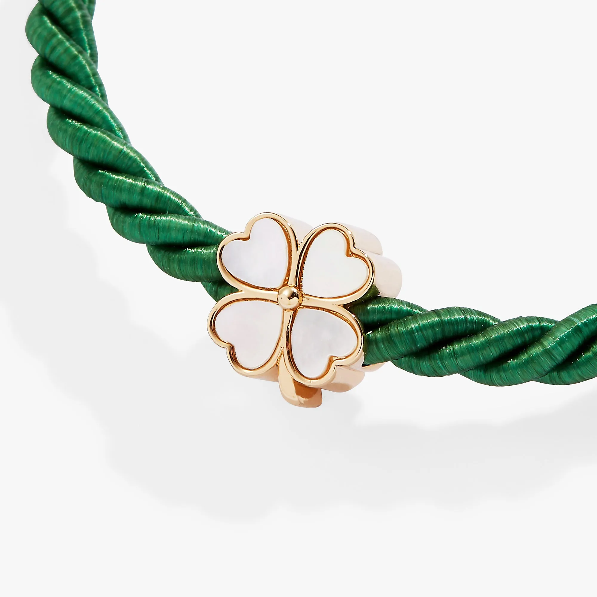 Four Leaf Clover Cord Bracelet sold by Alex and Ani product image thumbnail 4