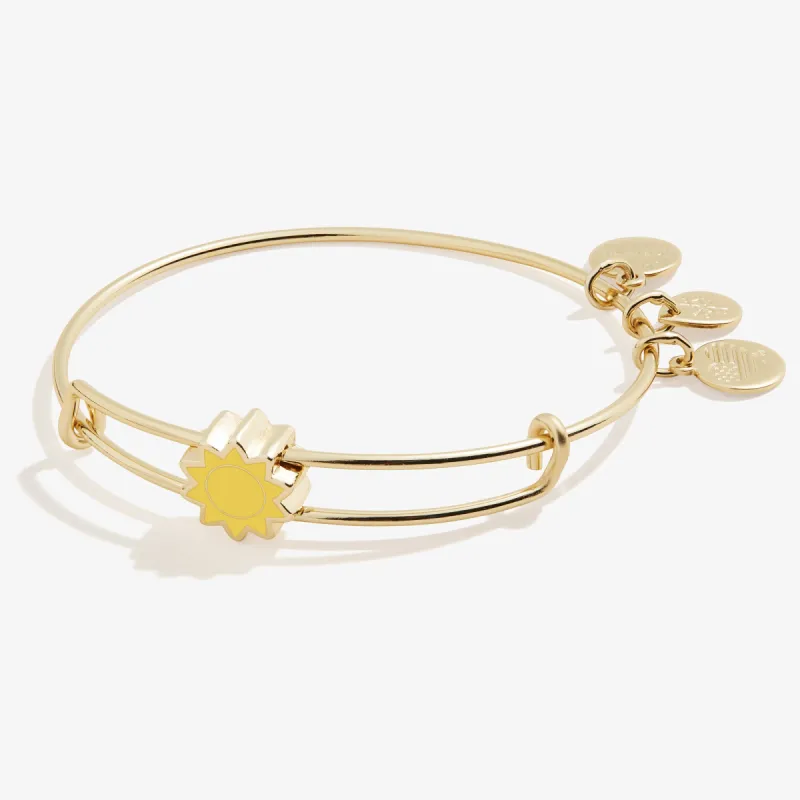 Sun Motif Inline Charm Bangle sold by Alex and Ani