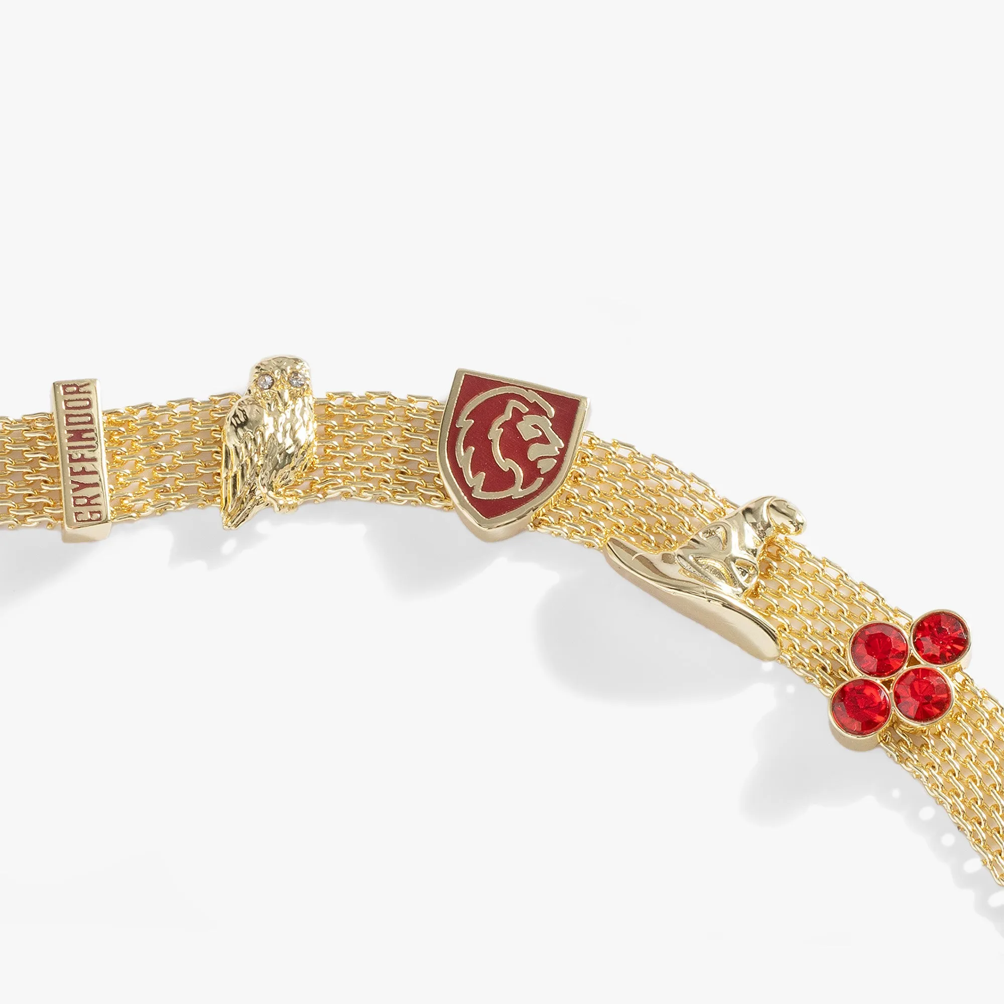 Harry Potter™ Gryffindor Mesh Charm Bracelet sold by Alex and Ani product image thumbnail 2
