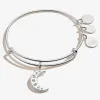 Pavé Moon Charm Bangle sold by Alex and Ani