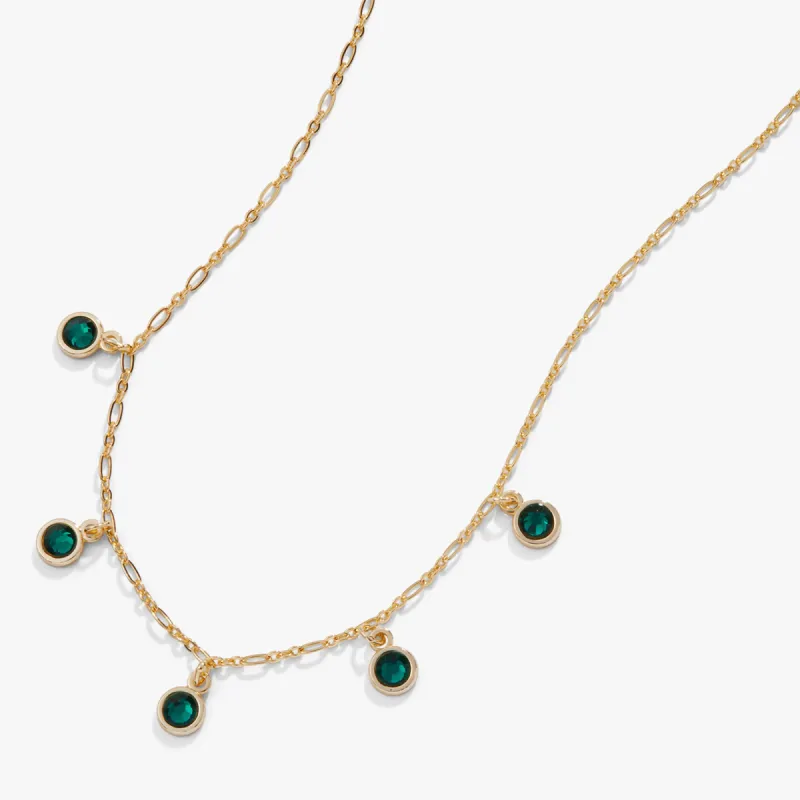 Multi-Crystal Necklace, Emerald sold by Alex and Ani