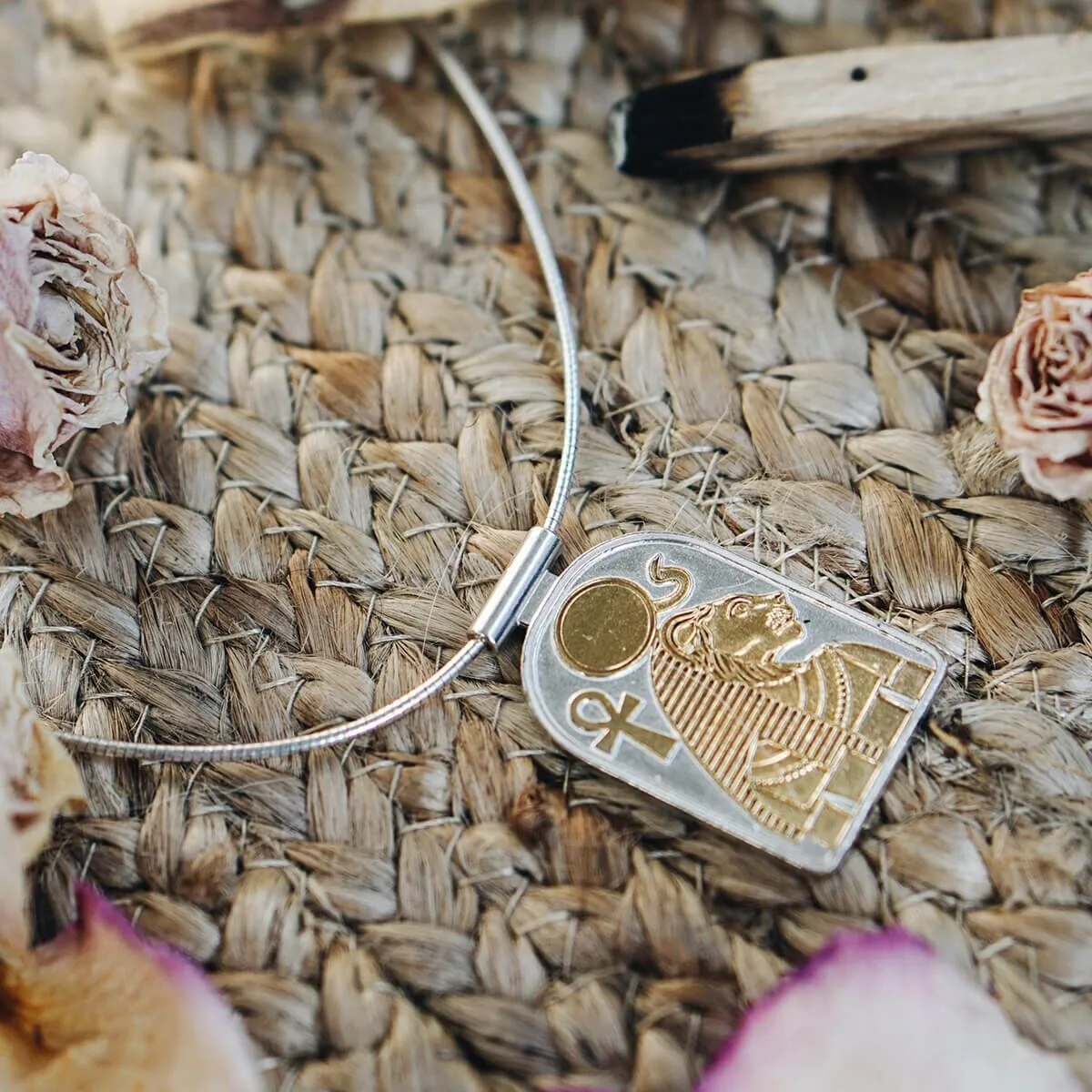 Sekhmet Charm Necklace sold by Alex and Ani product image thumbnail 3