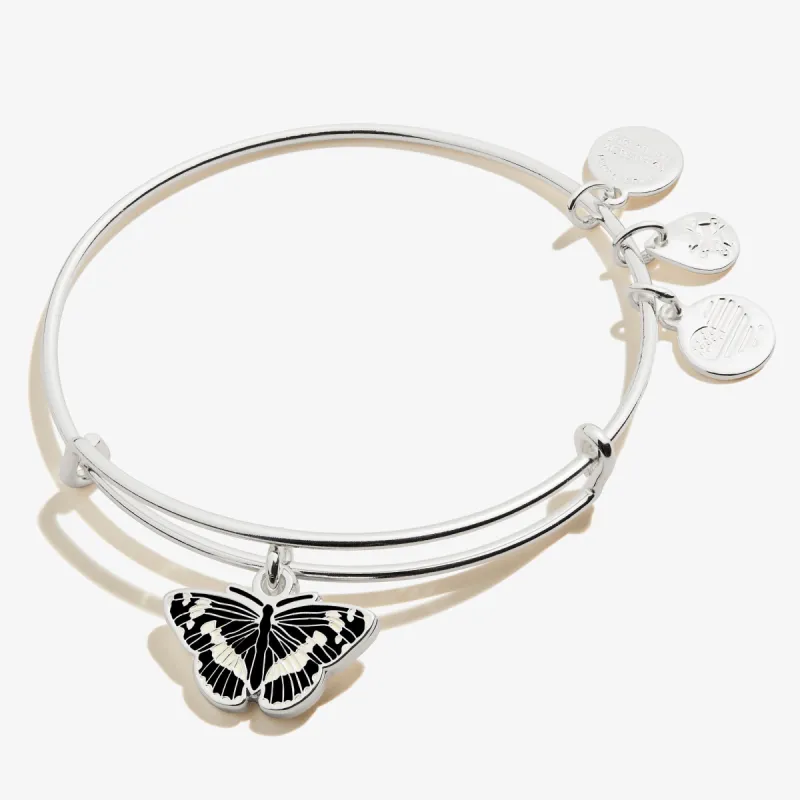 White Admiral Butterfly Charm Bangle sold by Alex and Ani