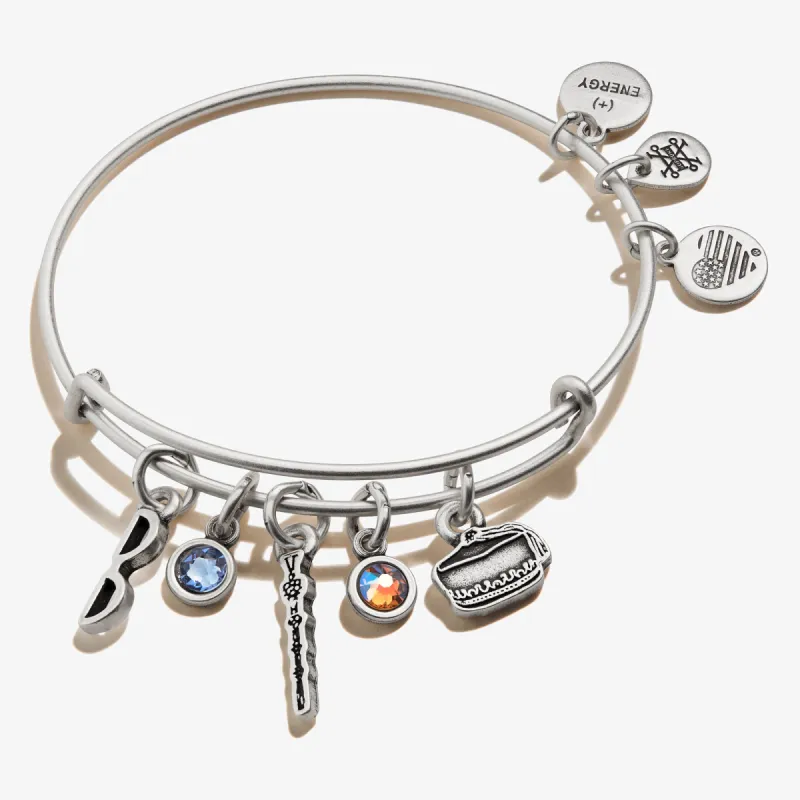 Harry Potter™ Dumbledore Multi-Charm Bangle sold by Alex and Ani