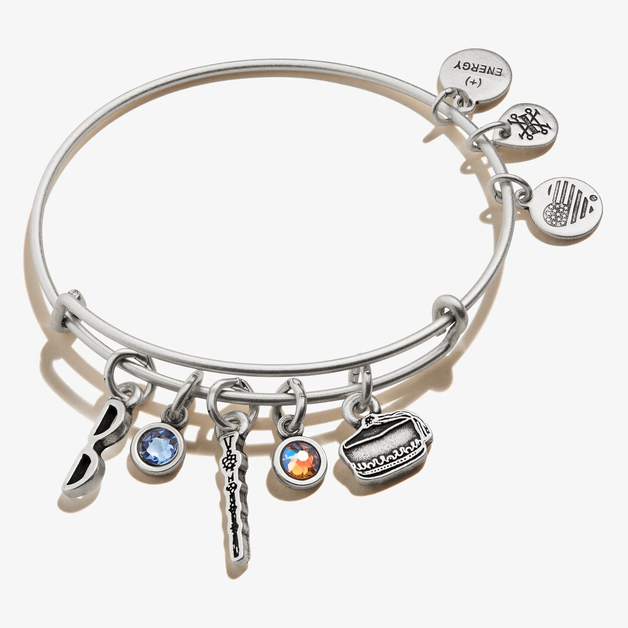 Harry Potter™ Dumbledore Multi-Charm Bangle sold by Alex and Ani