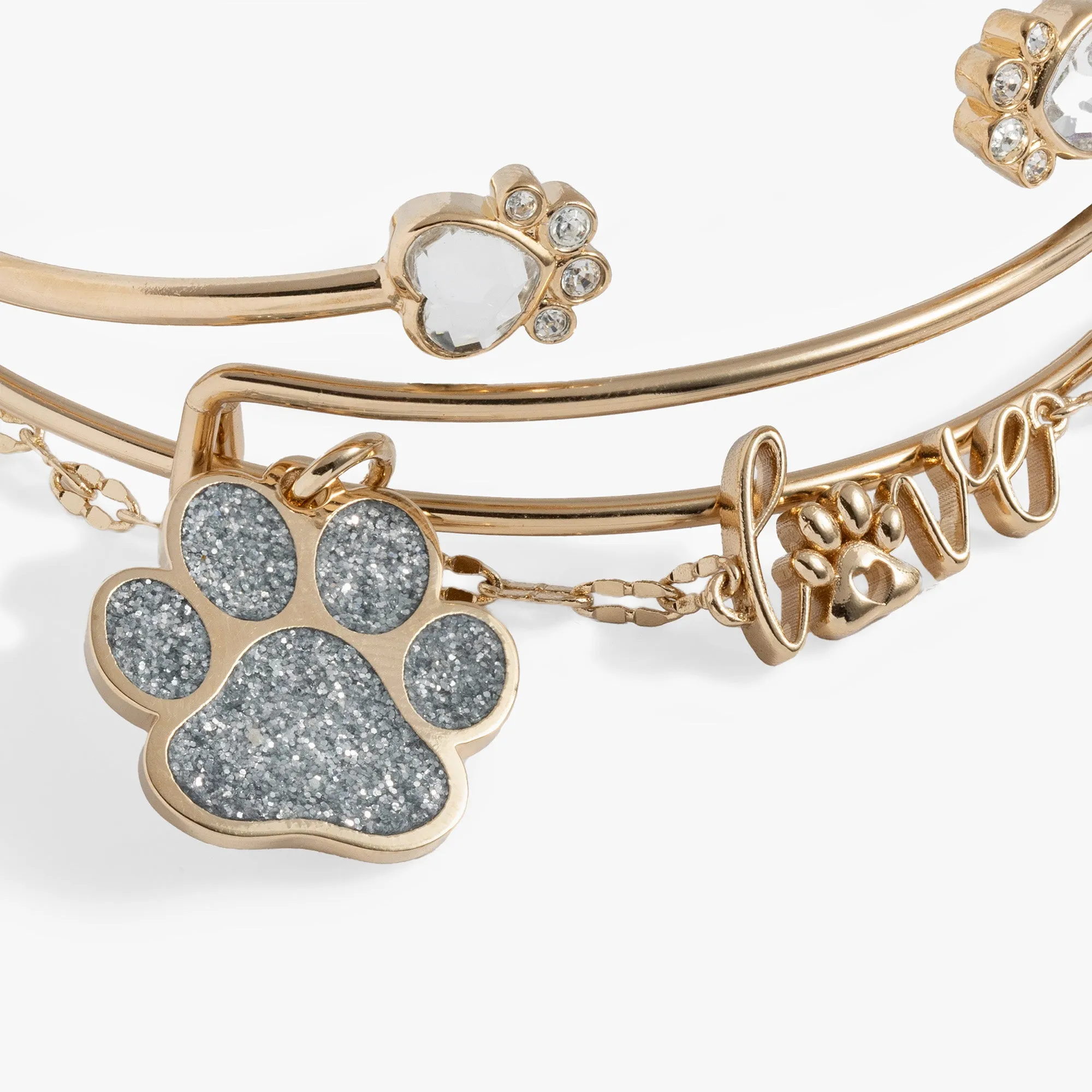 'Paws of Love' Bracelet Set of 3 sold by Alex and Ani product image thumbnail 2