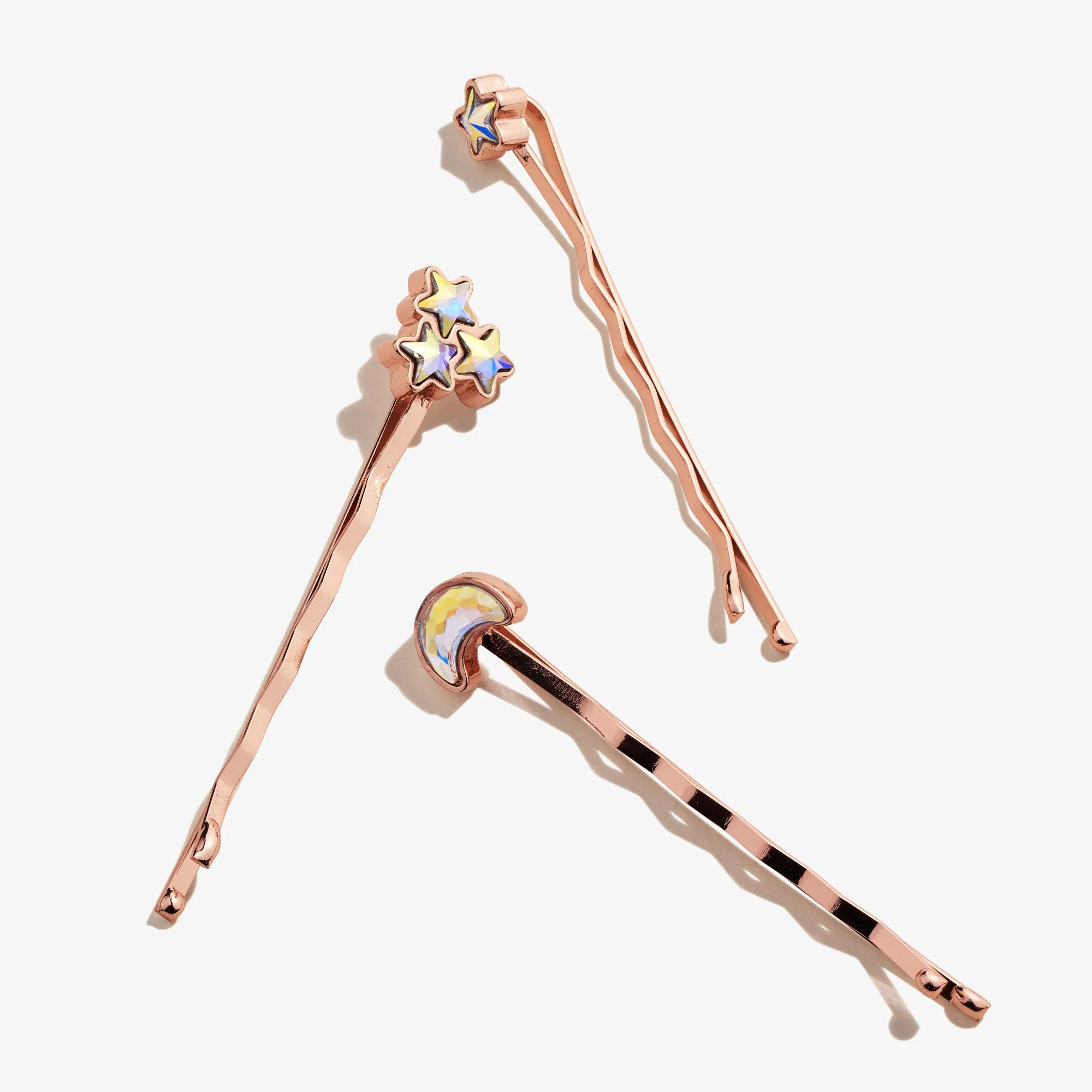 Moon + Star Hair Pins, Set of 3 sold by Alex and Ani product image thumbnail 2