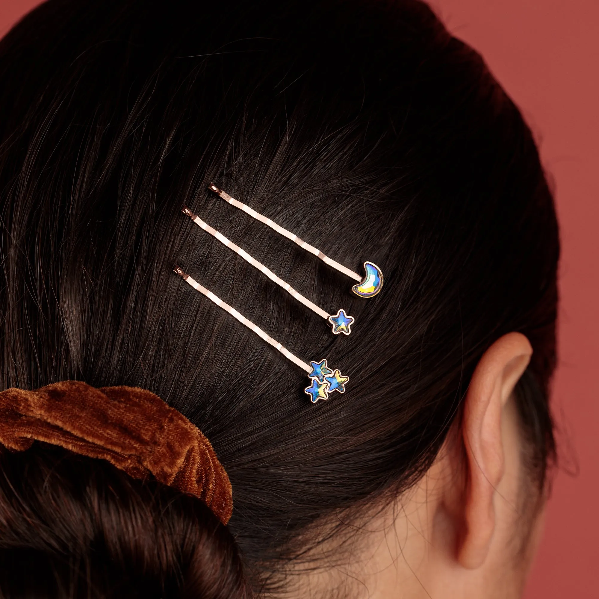 Moon + Star Hair Pins, Set of 3 sold by Alex and Ani product image thumbnail 3