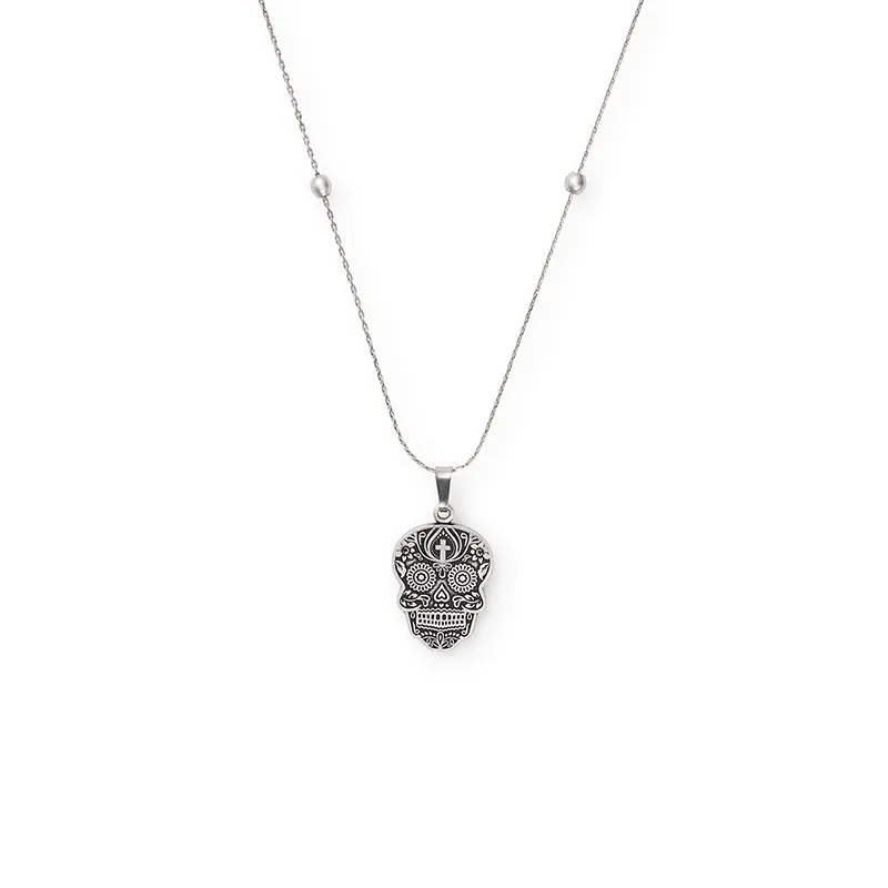 Calavera Expandable Necklace sold by Alex and Ani