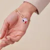 Peanuts™ Snoopy 'I Think I'm In Love' Charm Bangle sold by Alex and Ani