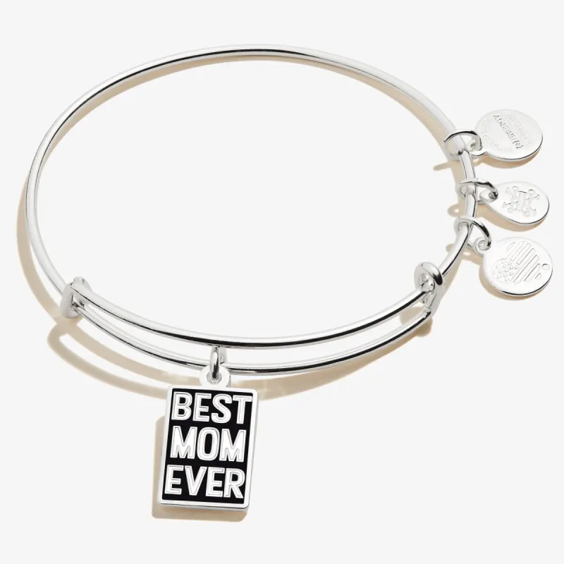 'Best Mom Ever' Charm Bangle sold by Alex and Ani