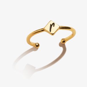 Initial R Ring sold by Alex and Ani