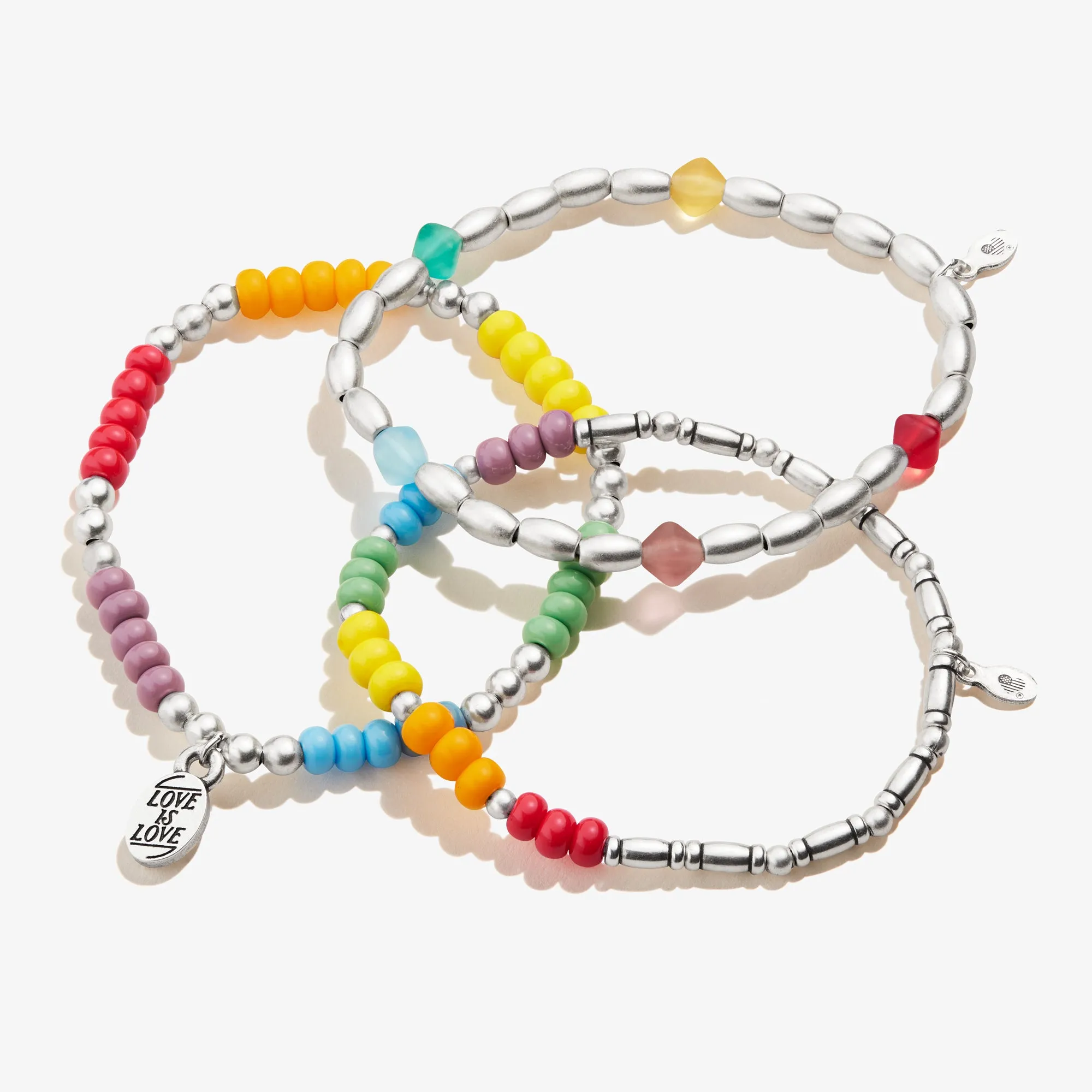 'Love is Love' Stretch Bracelet, Set of 3 sold by Alex and Ani product image thumbnail 2