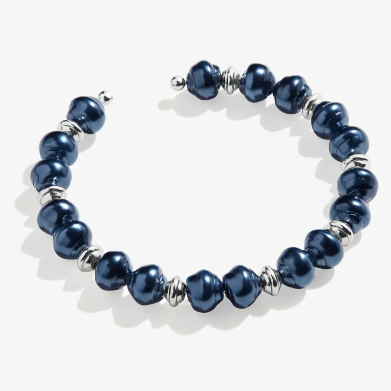 Sea Sultry Cuff Bracelet, Deep Ocean Blue sold by Alex and Ani