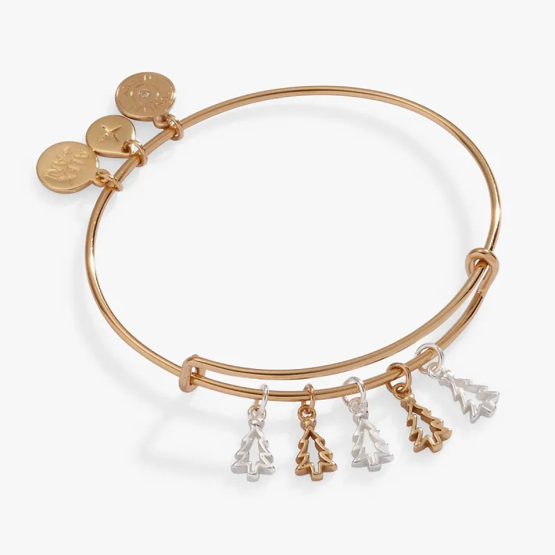 Christmas Tree Multi-Charm Bangle sold by Alex and Ani