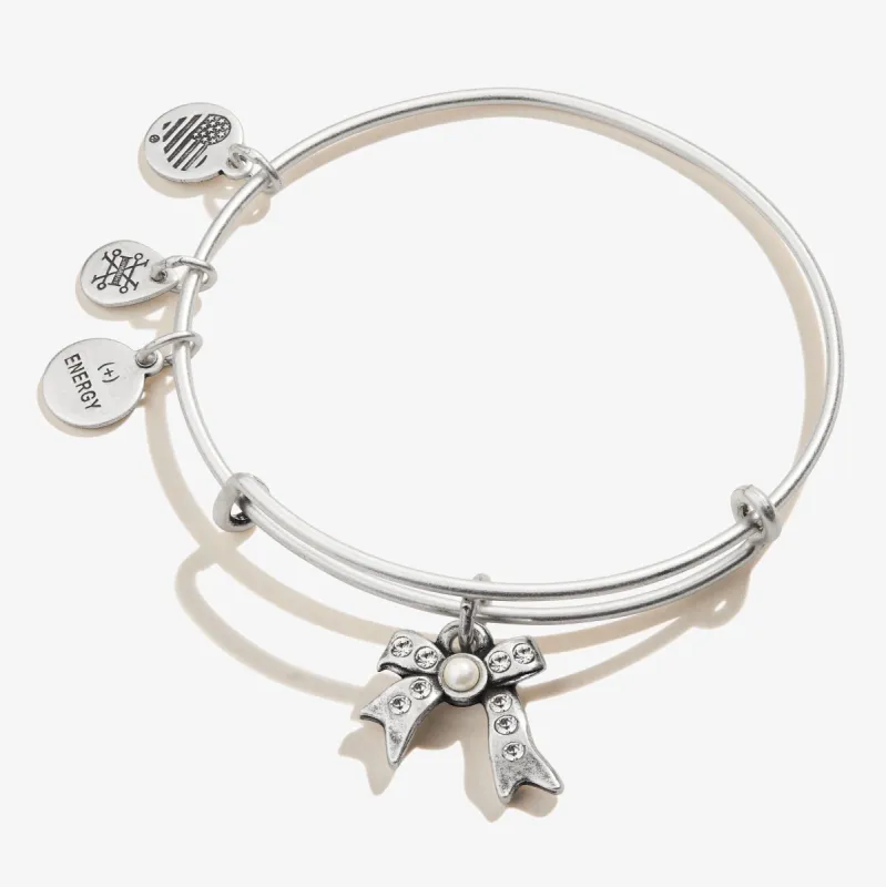 Promise Bow Charm Bangle sold by Alex and Ani