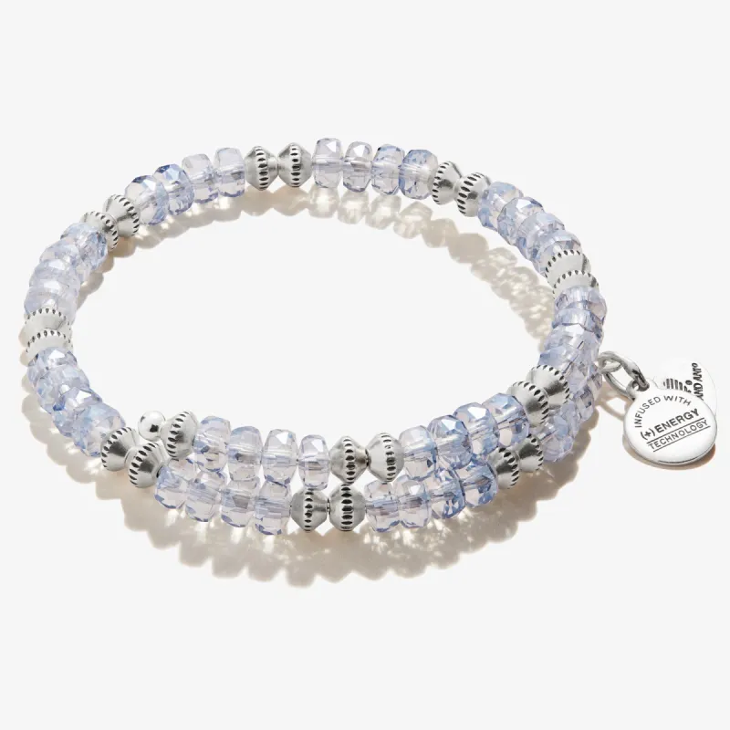 Dazzle Wrap Bracelet, Ice Blue sold by Alex and Ani