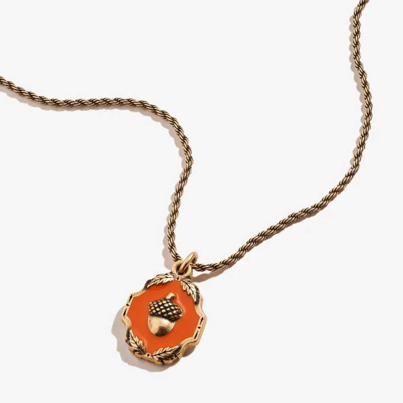 Token of Growth Acorn Charm Necklace sold by Alex and Ani