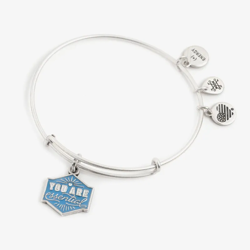 'You Are Essential' Charm Bangle sold by Alex and Ani