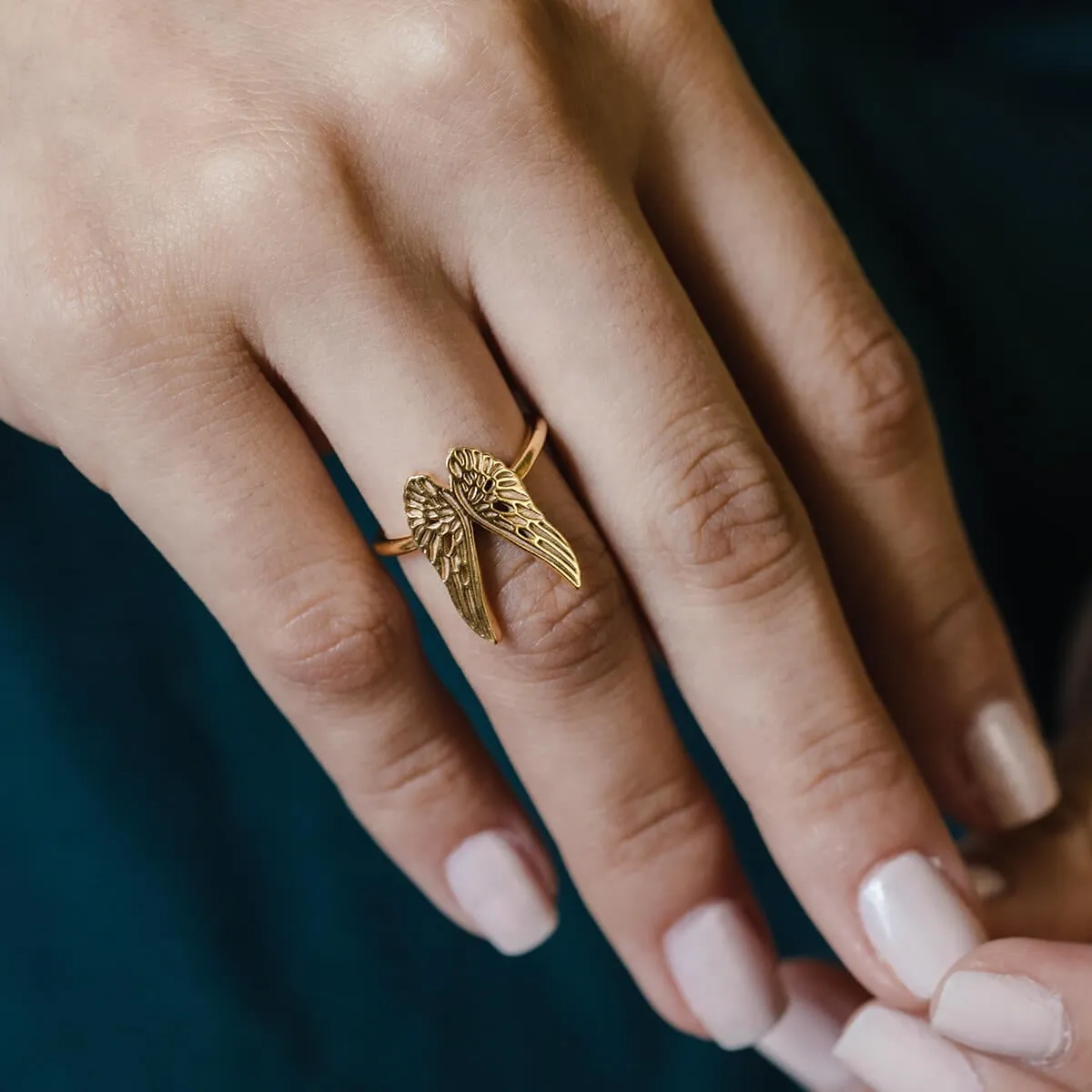 Guardian Angel Statement Ring sold by Alex and Ani product image thumbnail 3