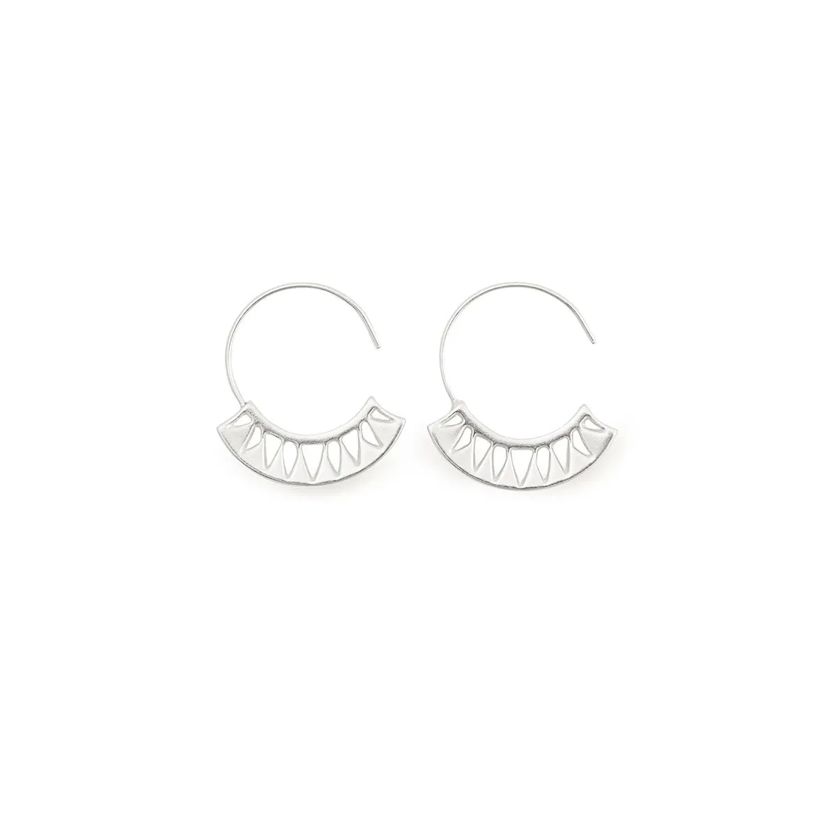 Blue Lotus Hoop Earrings sold by Alex and Ani product image thumbnail 2