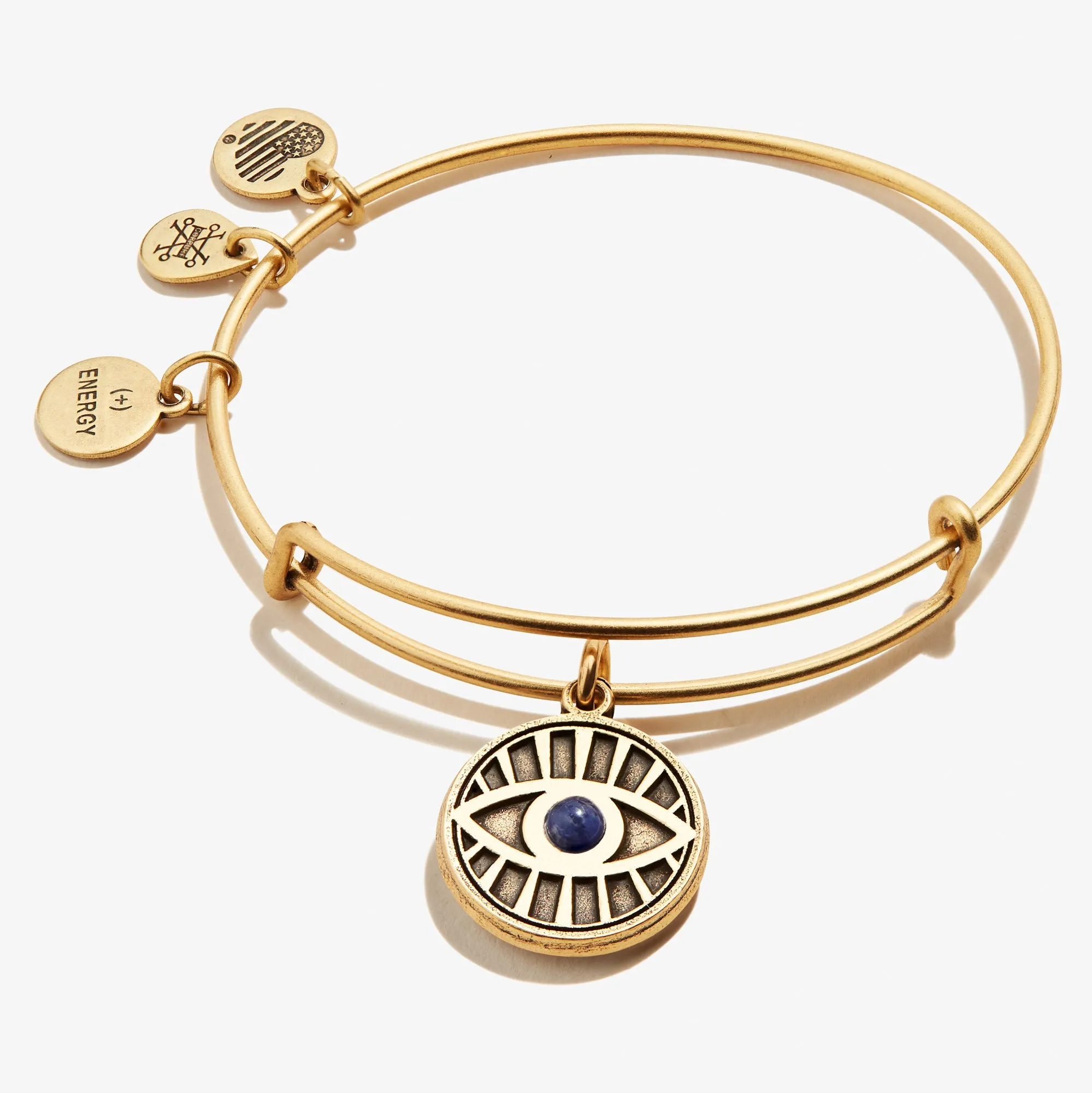 Evil Eye + Sodalite Charm Bangle sold by Alex and Ani product image thumbnail 4