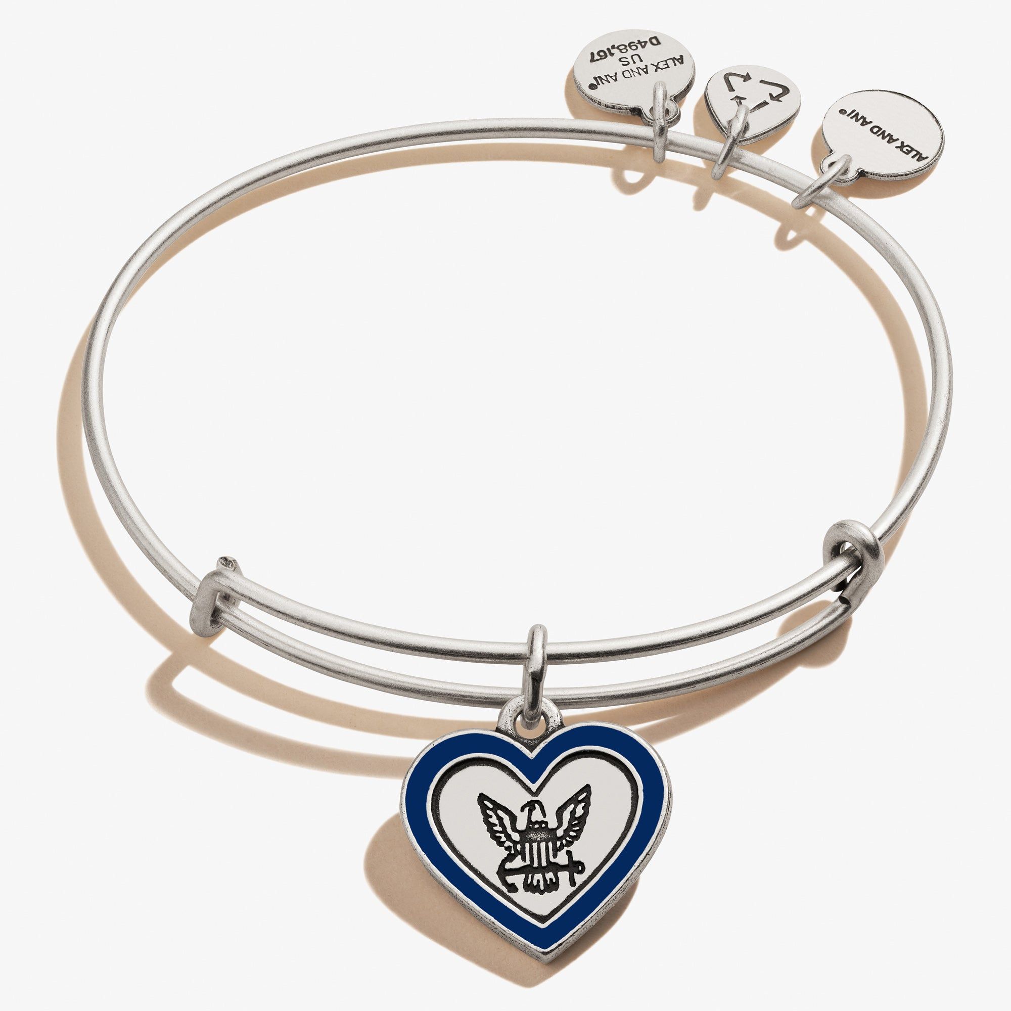 U.S. Navy Mom Charm Bangle sold by Alex and Ani product image thumbnail 2