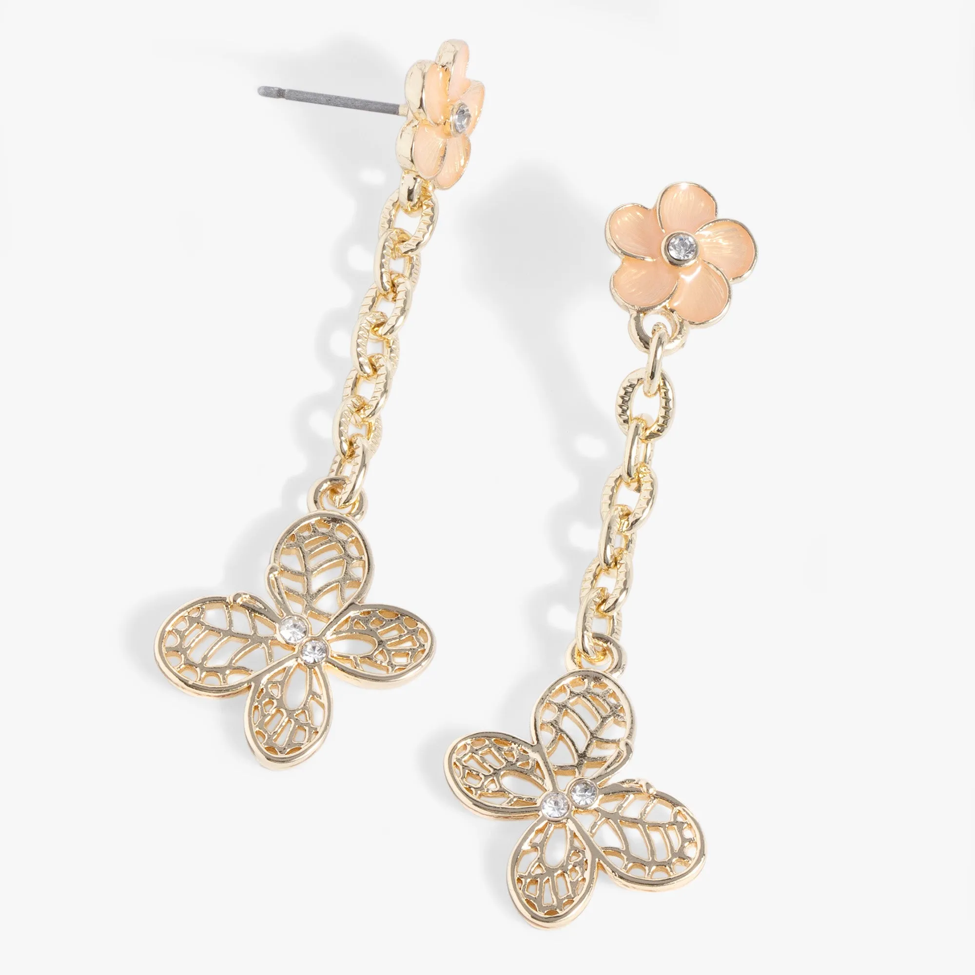Filigree Butterfly Drop Earring sold by Alex and Ani product image thumbnail 2