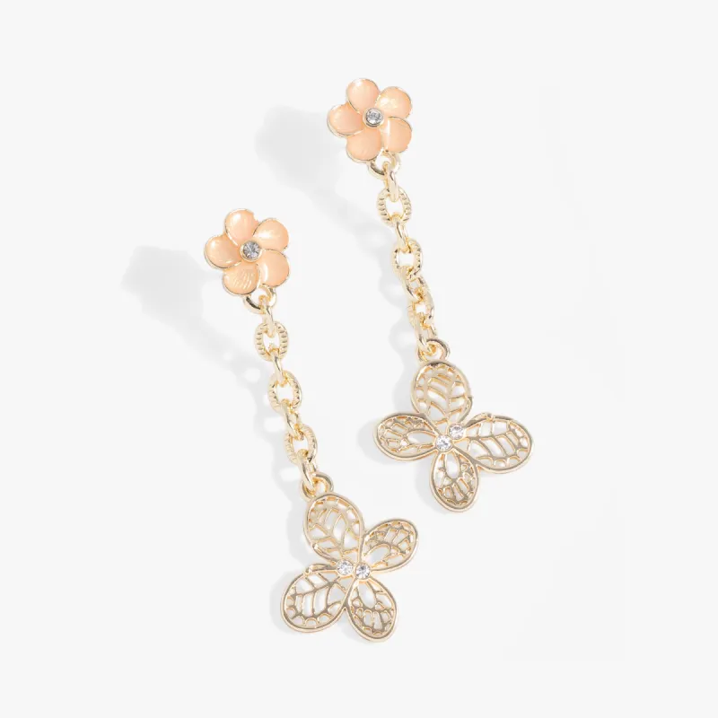 Filigree Butterfly Drop Earring sold by Alex and Ani