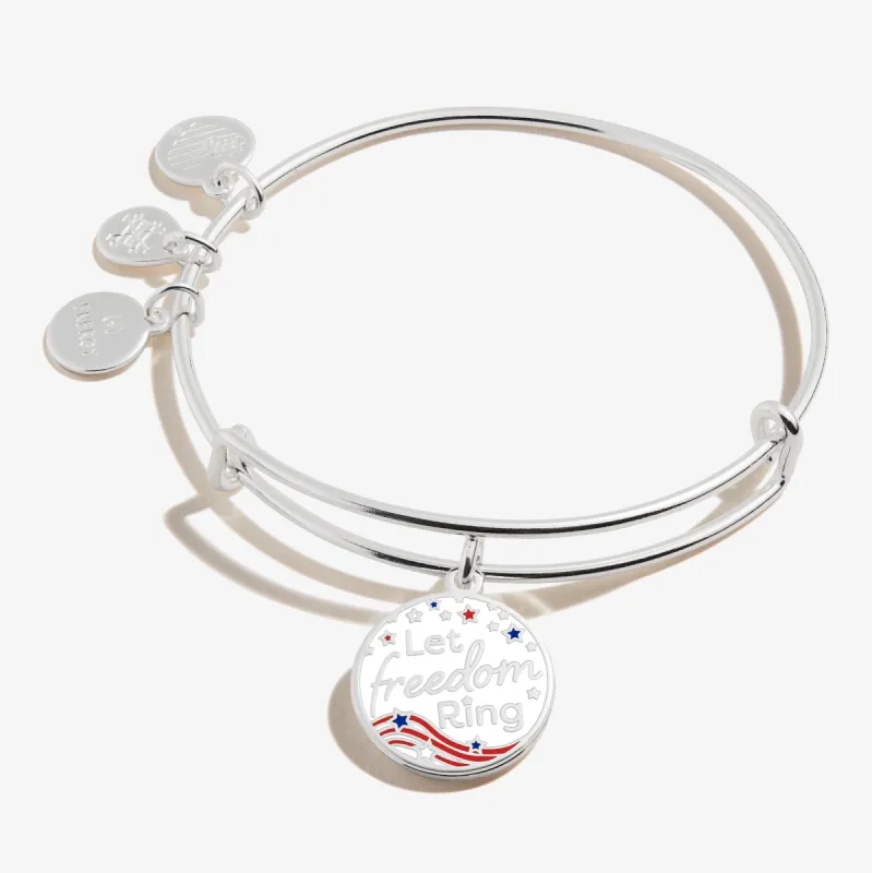 'Let Freedom Ring' Charm Bangle sold by Alex and Ani