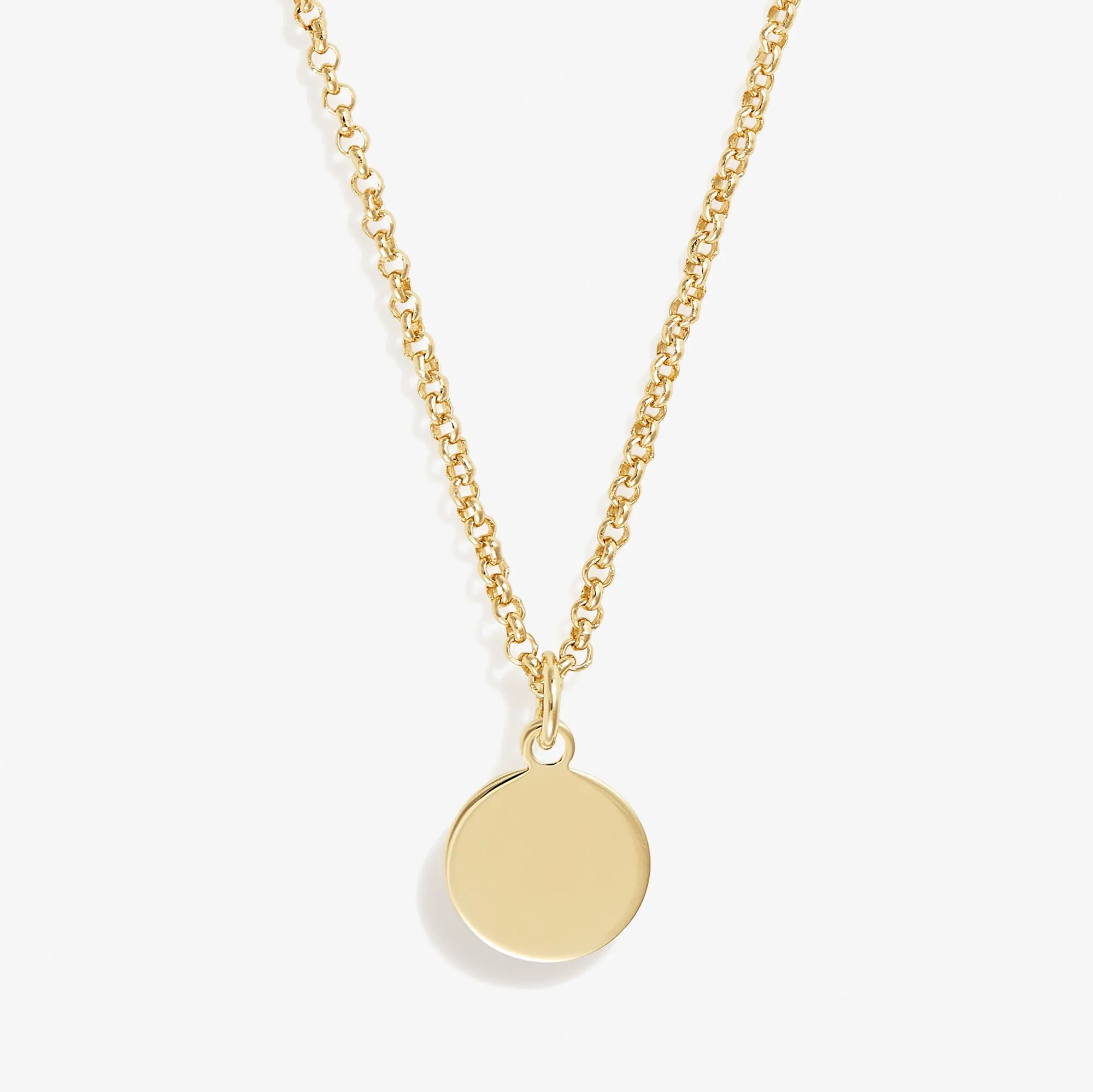 Small Circle Charm Necklace, 19'' sold by Alex and Ani product image thumbnail 5