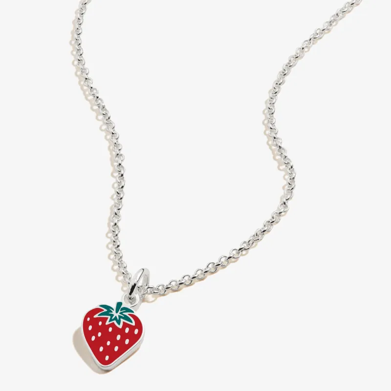 Strawberry Charm Necklace sold by Alex and Ani
