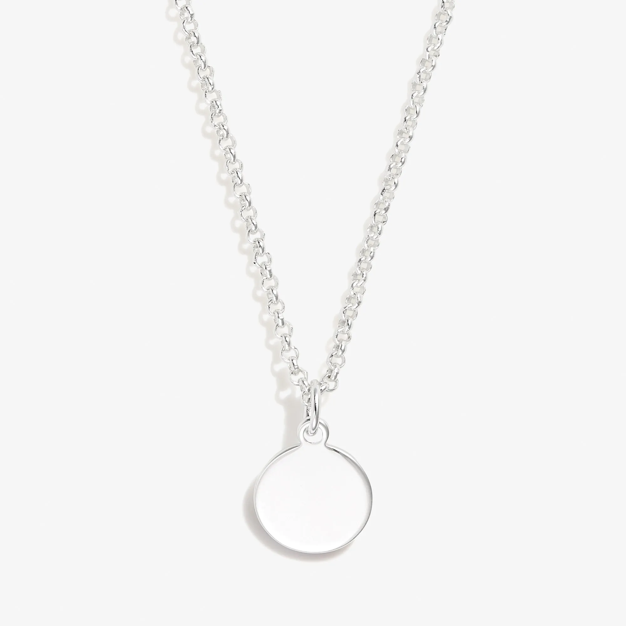 Small Circle Charm Necklace, 19'' sold by Alex and Ani