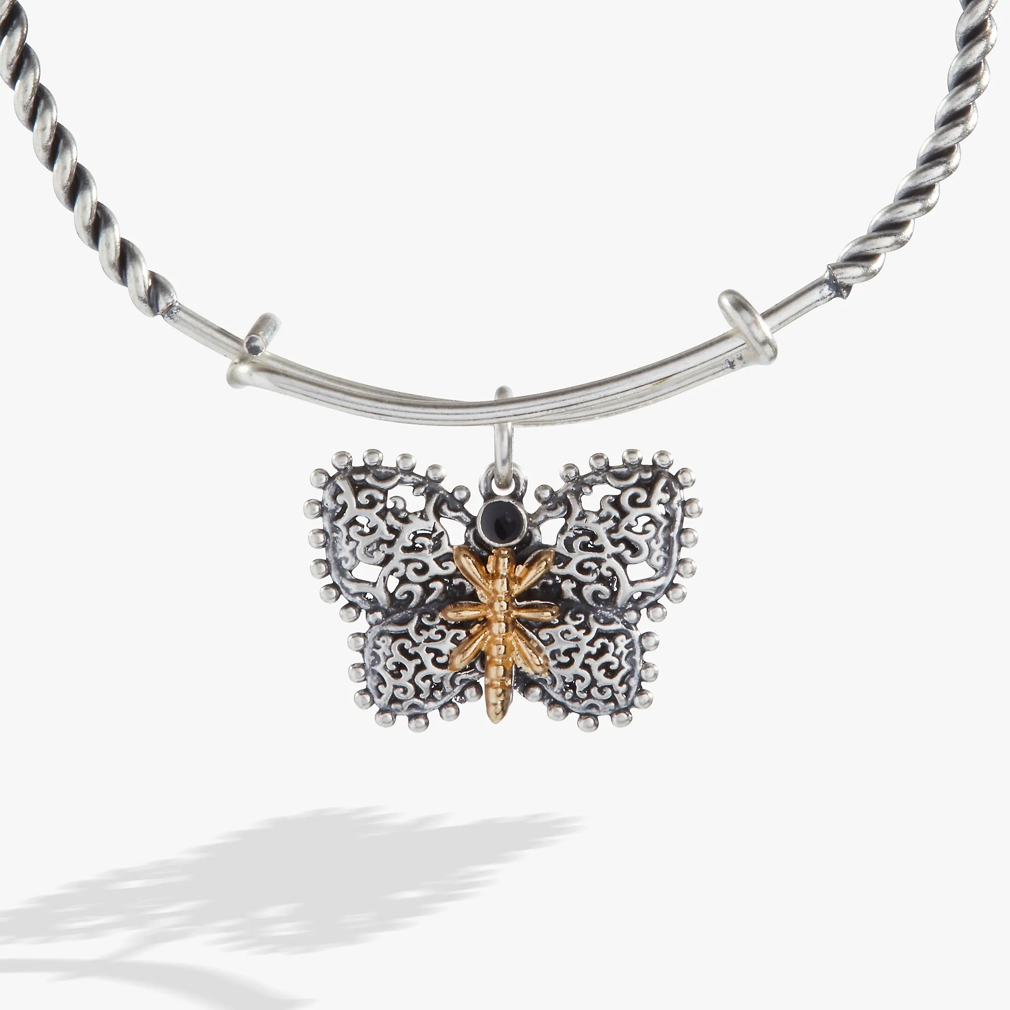 Antique Butterfly Charm Bangle sold by Alex and Ani product image thumbnail 2