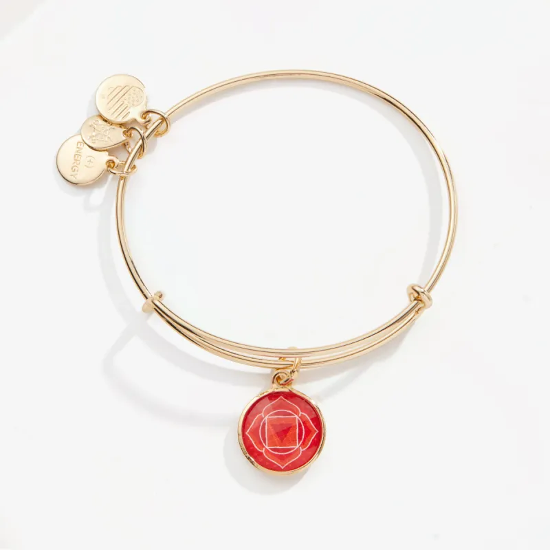 Root Chakra Charm Bangle Bracelet sold by Alex and Ani