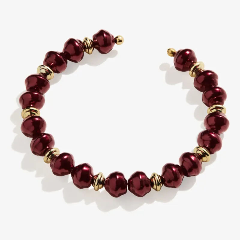 Sea Sultry Cuff Bracelet, Burgundy sold by Alex and Ani
