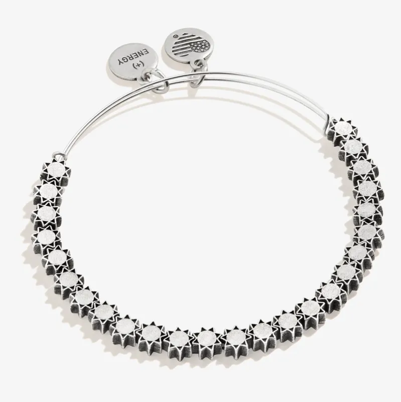 Sun Metal Beaded Bangle sold by Alex and Ani