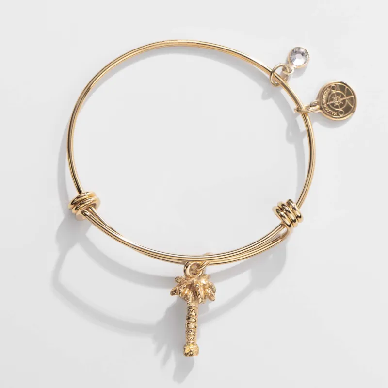 Palm Tree Charm Bangle, Halos & Glories sold by Alex and Ani
