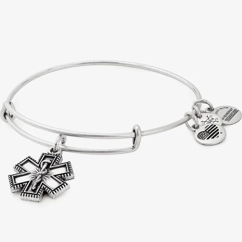 Medical Charm Bangle sold by Alex and Ani