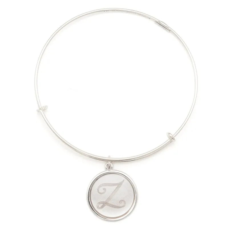 Precious Initial Z Charm Bangle sold by Alex and Ani
