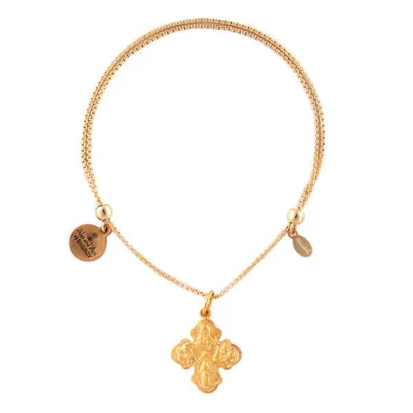 Four Way Cross Expandable Chain Bracelet sold by Alex and Ani