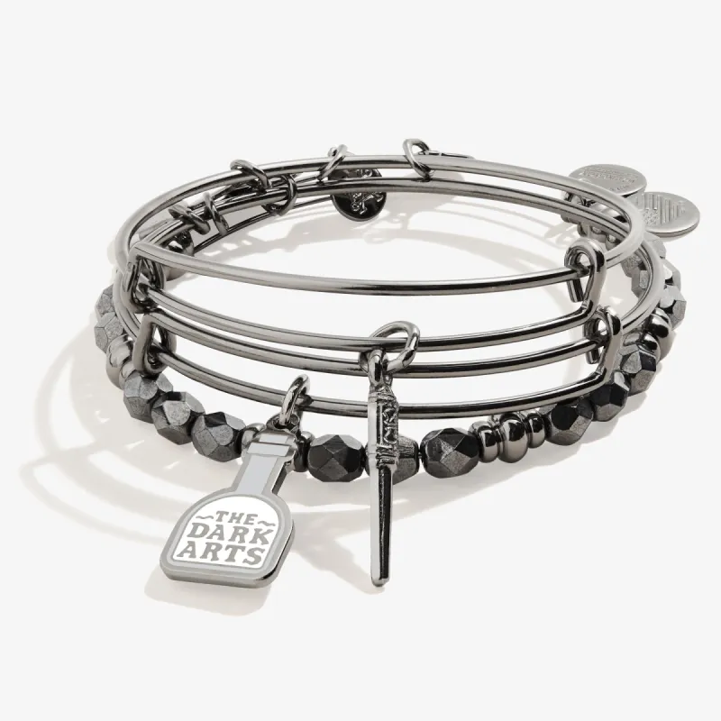Harry Potter™ Snape Bangle Bracelets, Set of 3 sold by Alex and Ani